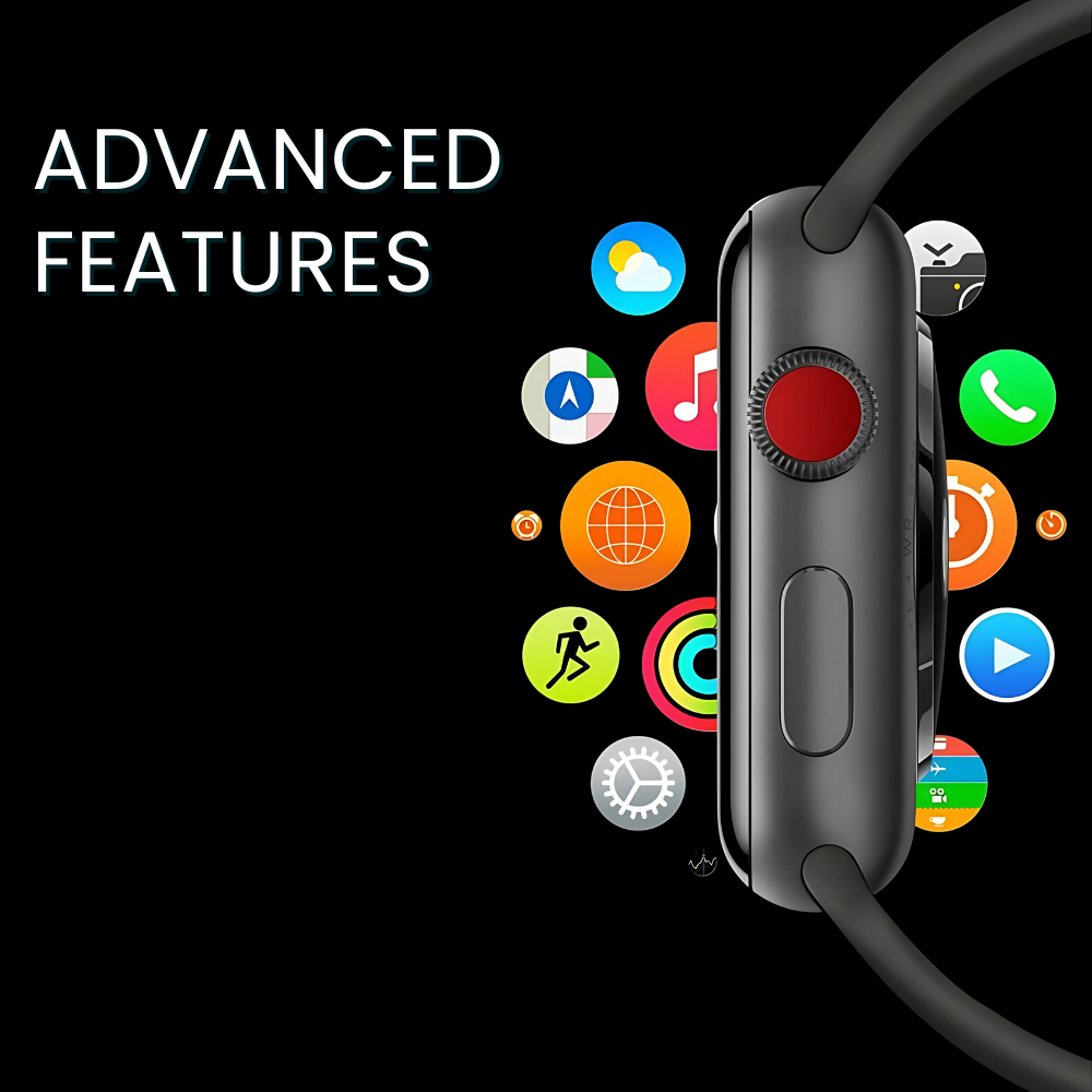 New PRO PLUS Series 10 [GPS + Cellular 46 mm] Smartwatch with Black Grey Aluminium Case